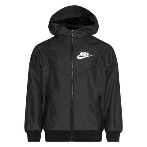 nike windrunner zwart wit